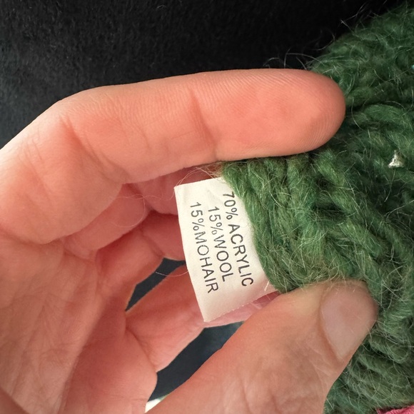 ANTHROPOLOGIE LAURIE B Ribbon Knit Fiber Art Bell Sleeve Shrug Size Medium GUC - Picture 3 of 3